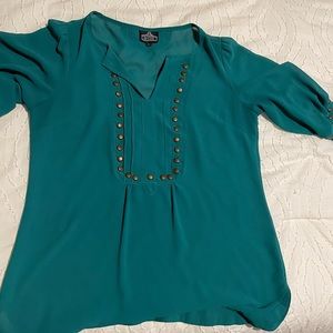 Angie size large turquoise only worn a couple of times